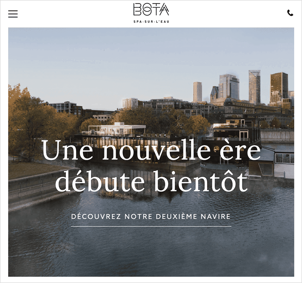 Bota Bota  spa sur l'eau